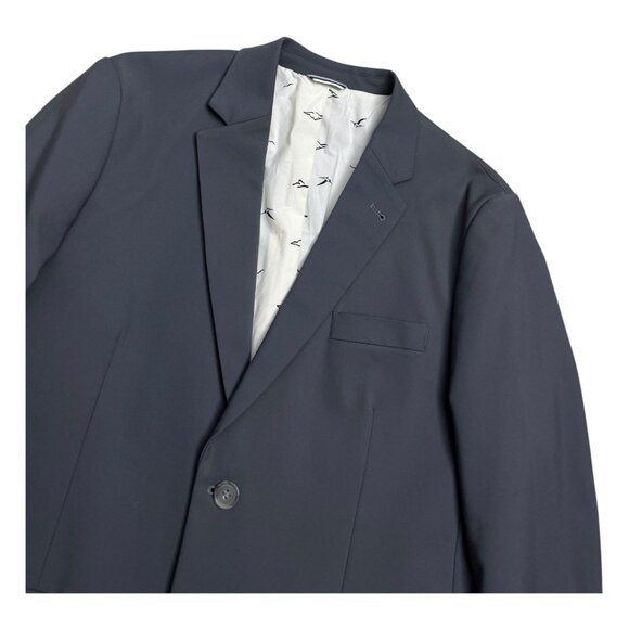 FRANK & OAK Laurier Fit Gray Luxury Designer Business Casual Blazer Jacket 42 - Picture 7 of 8